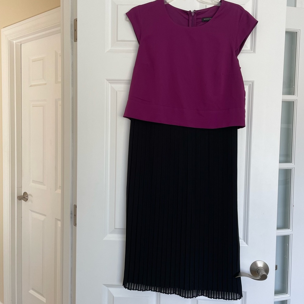Banana Republic Pleated Dress